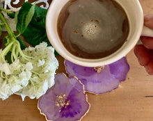 Load image into Gallery viewer, Geode Coasters