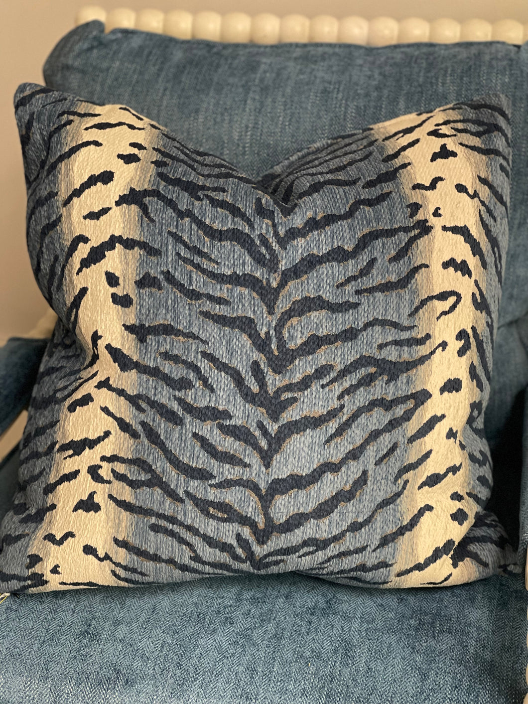 Calabar Cobalt Pillow