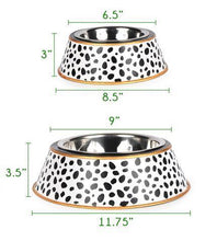 Load image into Gallery viewer, Jayes Studio Buffalo Plaid Pet Bowl Large
