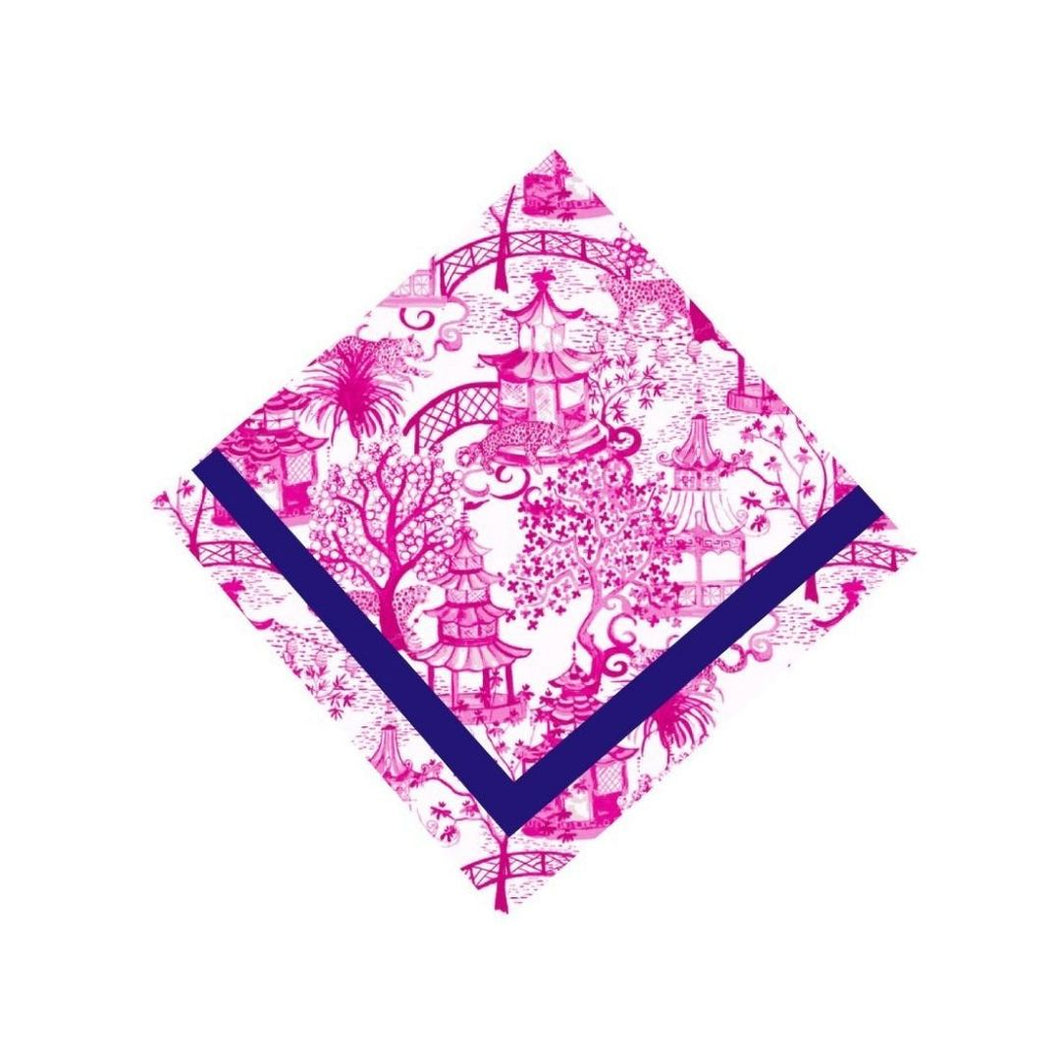 JAYES STUDIO GARDEN PARTY NAPKINS (4PK) pink