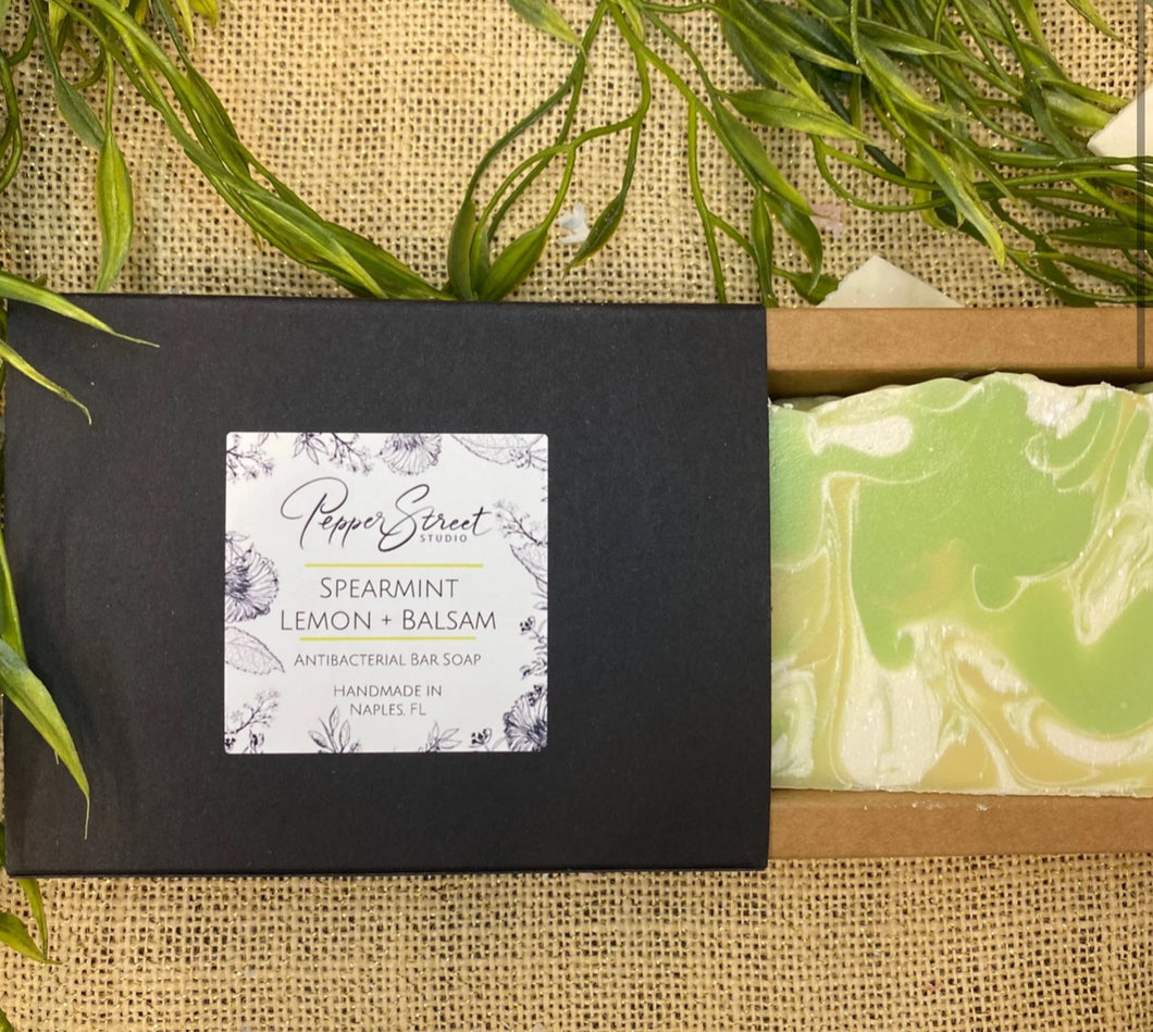 Spearmint Lemon + Balsam Bar Soap