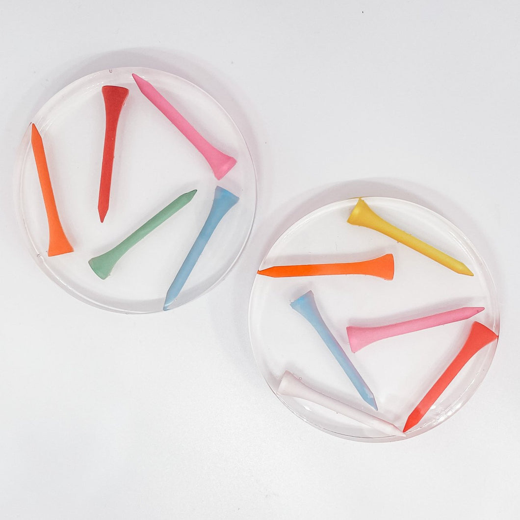 Let’s Par Tee Coasters