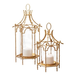 TWO'S COMPANY Brighton Large Pagoda Lantern