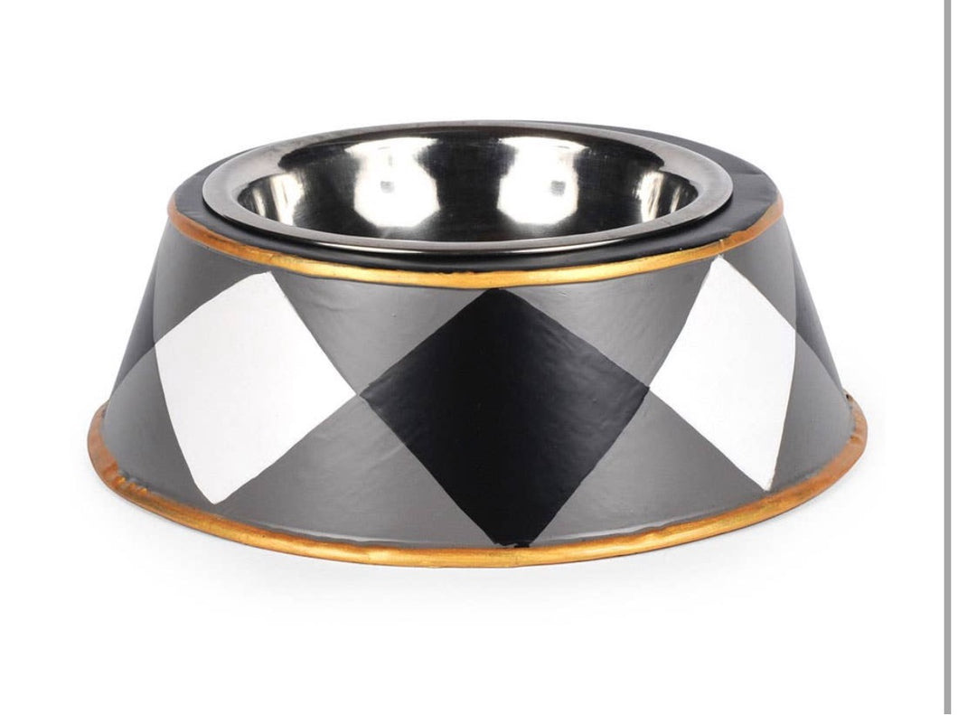 Buffalo Plaid Pet Bowl Small