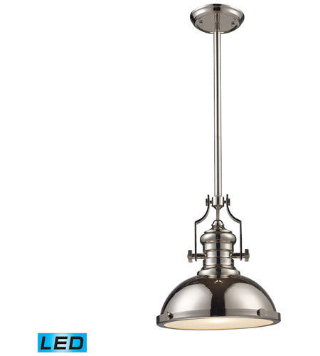 Polished Nickel Pendant Ceiling Light