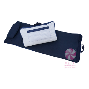 All Navy Seersucker Nap Roll