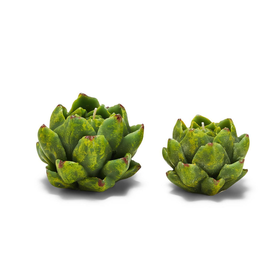 Two's Company Artichoke Candles