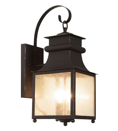 Weathered Bronze Outdoor Wall Lantern